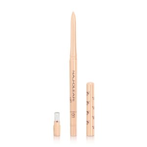 Naj Oleari, Irresistible, Retractable, Gel Pencil Eyeliner, 01, Butter, 1.2 g